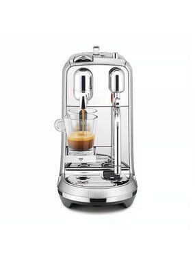 NWB Breville Nespresso Creatista Plus Coffee Machine Brushed Stainless Steel